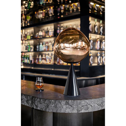 Melt Cone Fat Table Lamp - Copper