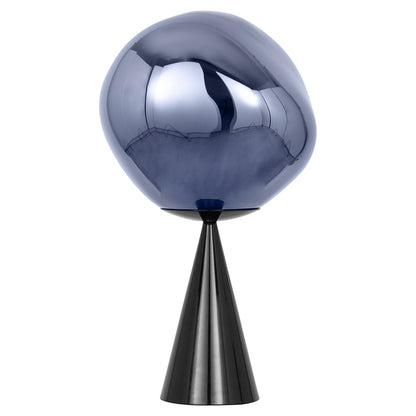 Melt Cone Fat Table Lamp - Smoke