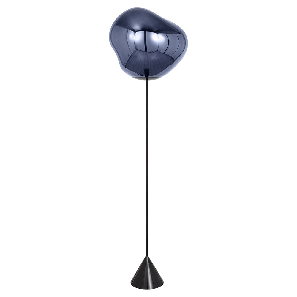 Melt Cone Slim Floor Lamp - Smoke