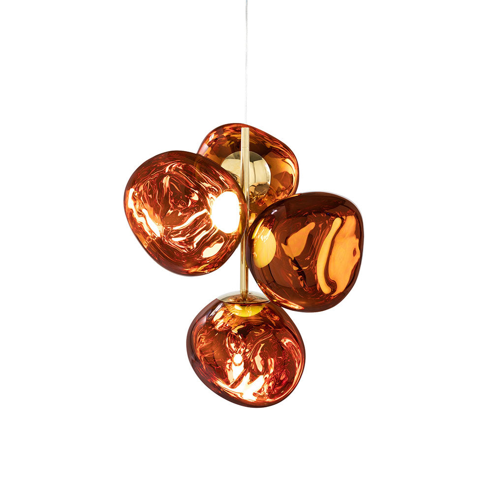 Melt Mini Chandelier - Copper