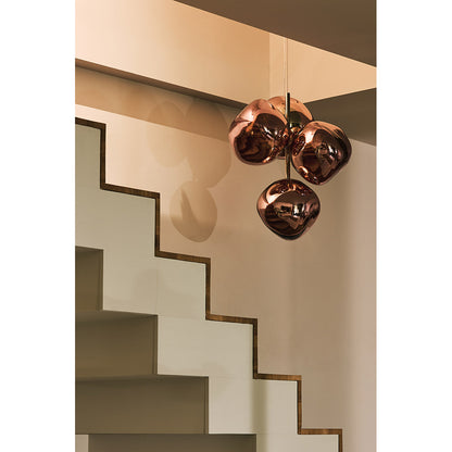 Melt Mini Chandelier - Copper