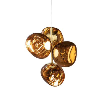 Melt Mini Chandelier - Gold