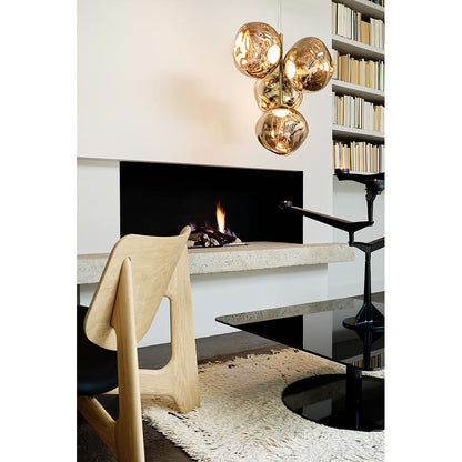 Melt Mini Chandelier - Gold