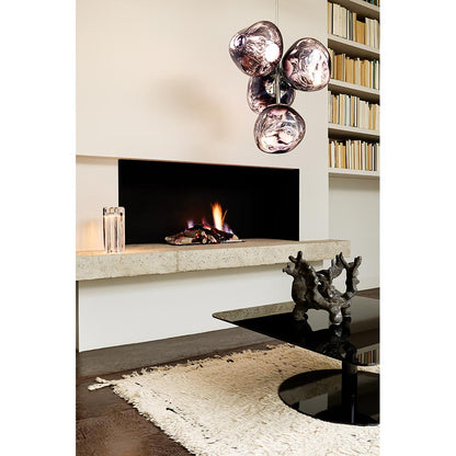 Melt Mini Chandelier - Smoke
