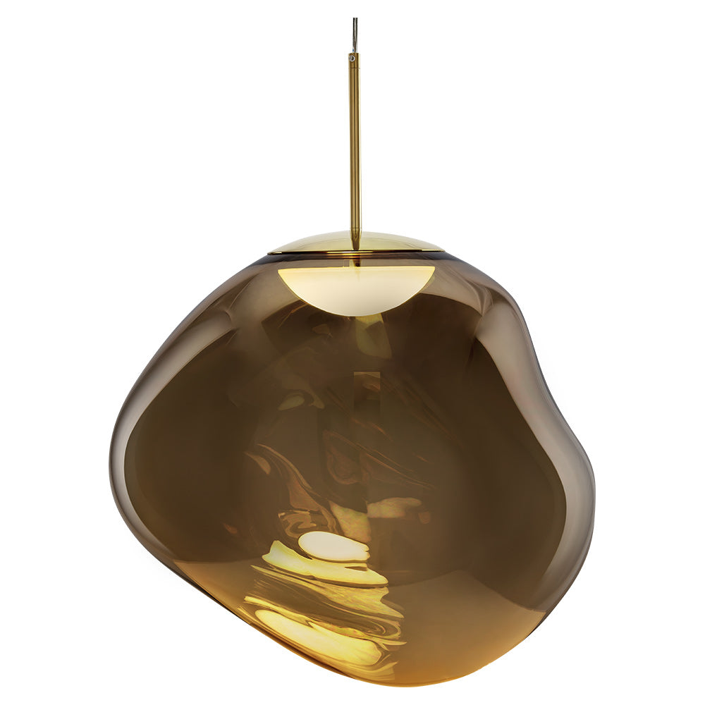 Melt Pendant - Bronze