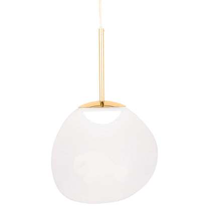 Melt Mini Pendant - Opal, Gold