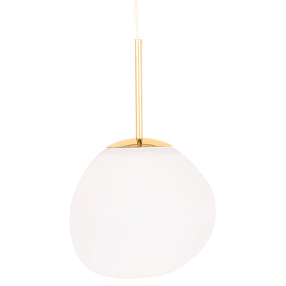 Melt Mini Pendant - Opal, Gold