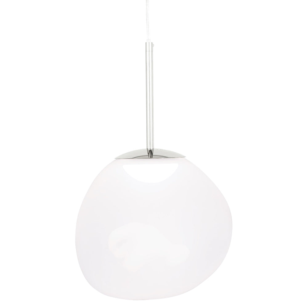 Melt Mini Pendant - Opal, Silver