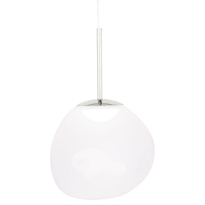 Melt Mini Pendant - Opal, Silver