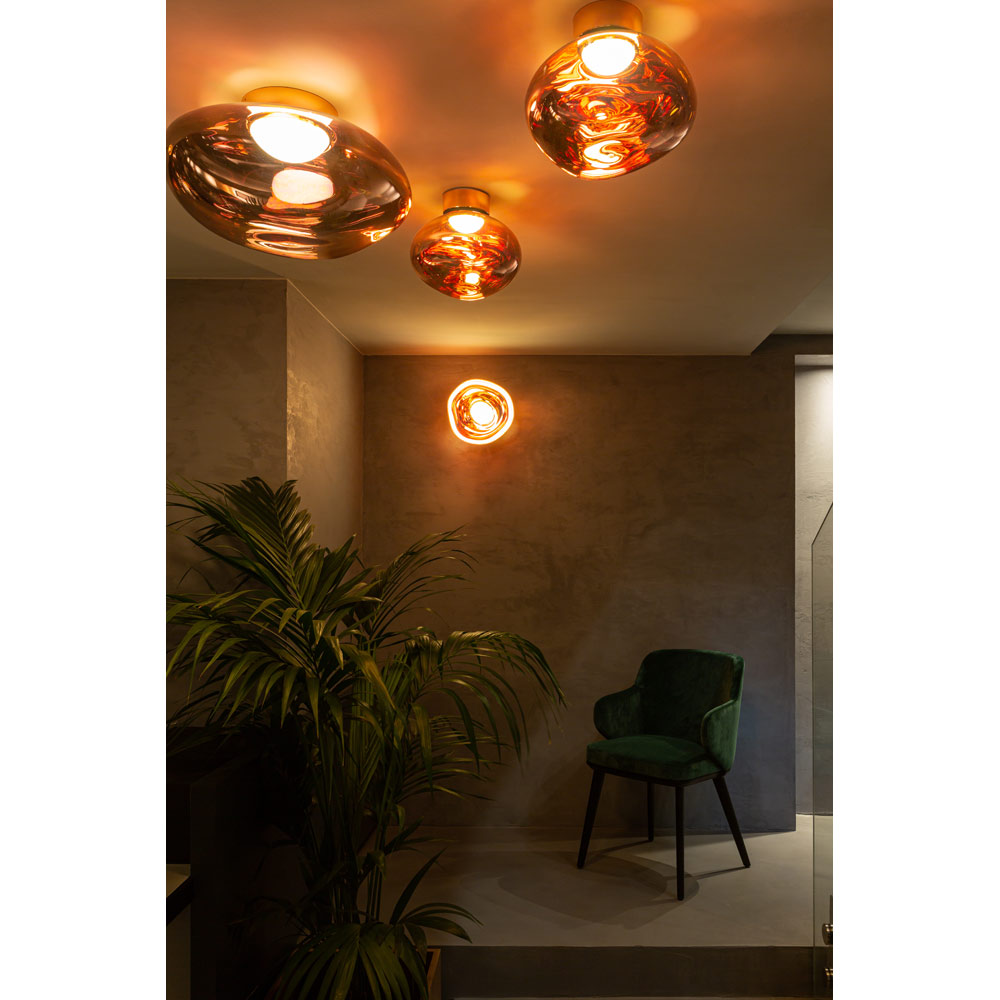 Melt Mini Surface Light - Silver