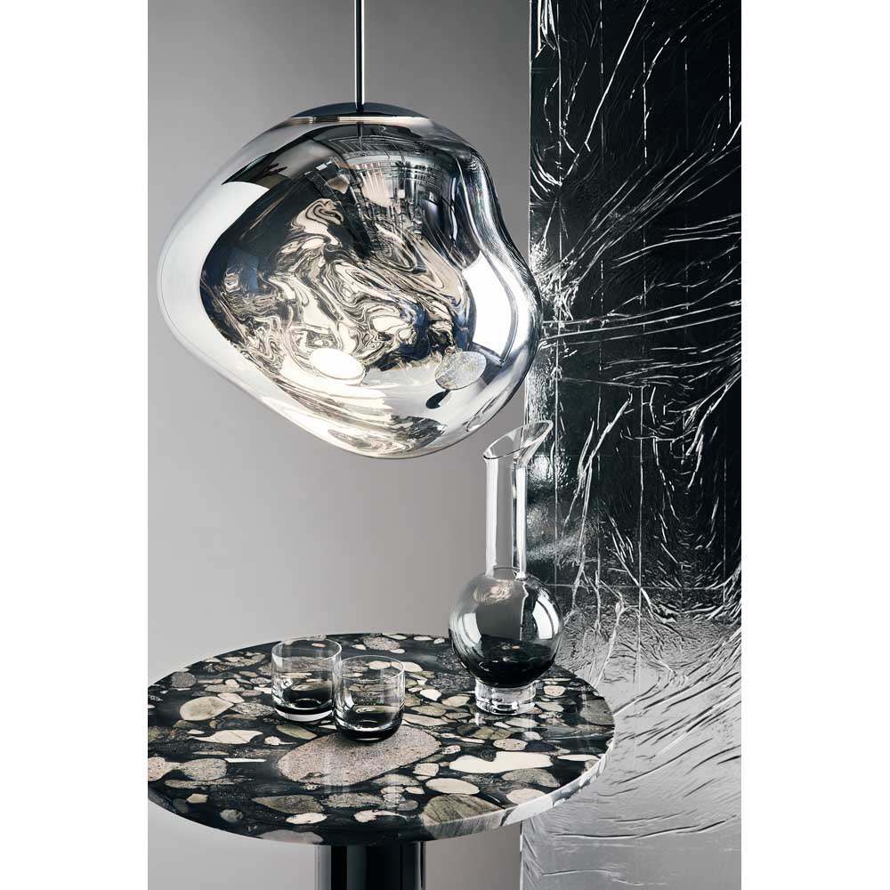Melt Pendant - Silver