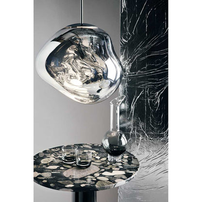 Melt Pendant - Silver
