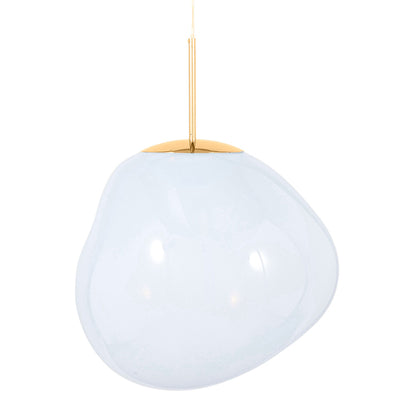 Melt Pendant - Opal, Gold