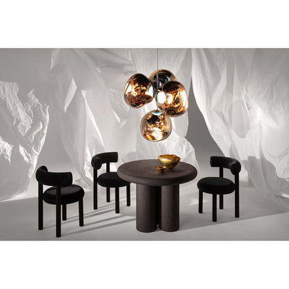 Melt Small Chandelier - Smoke