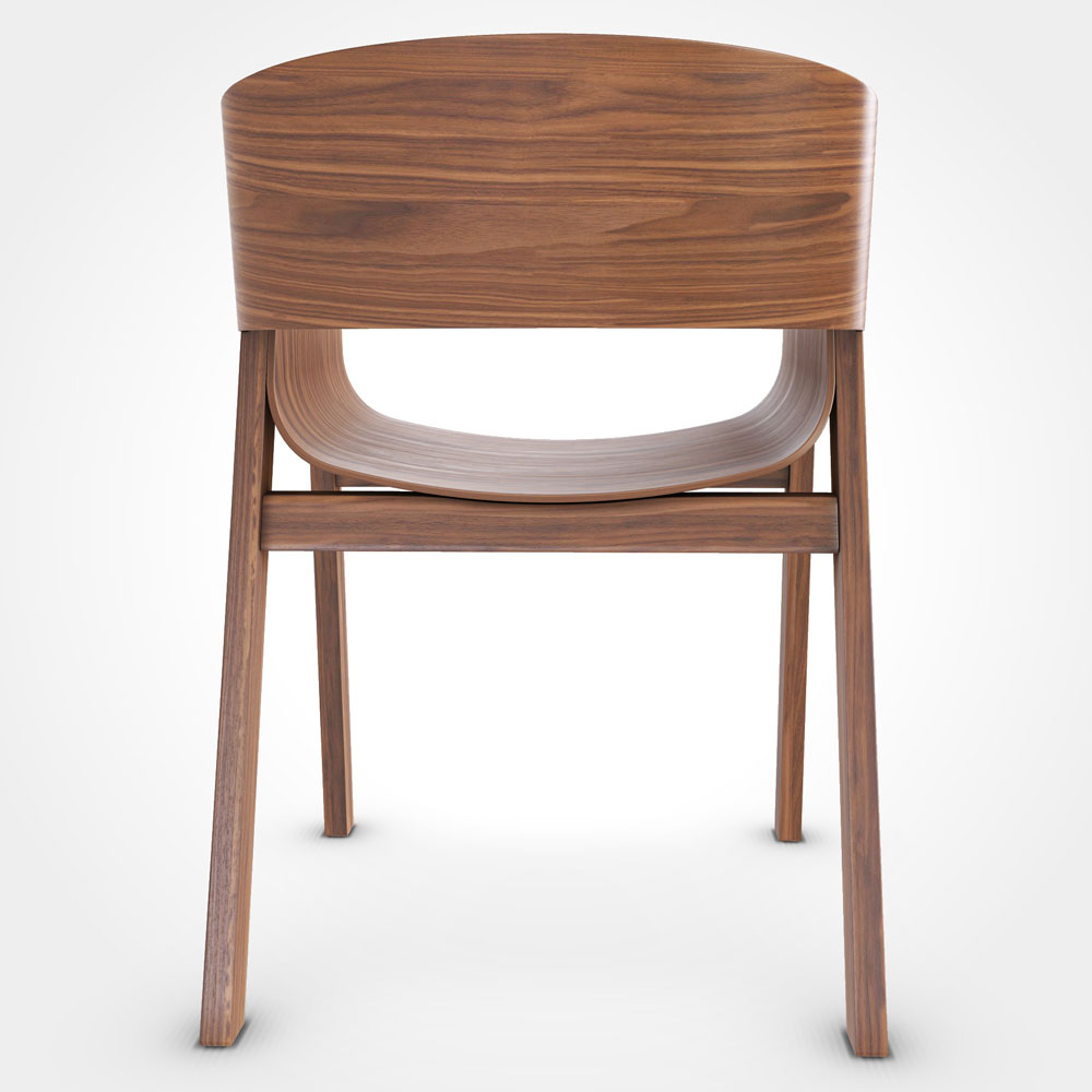 Merano Arm Chair - American Walnut
