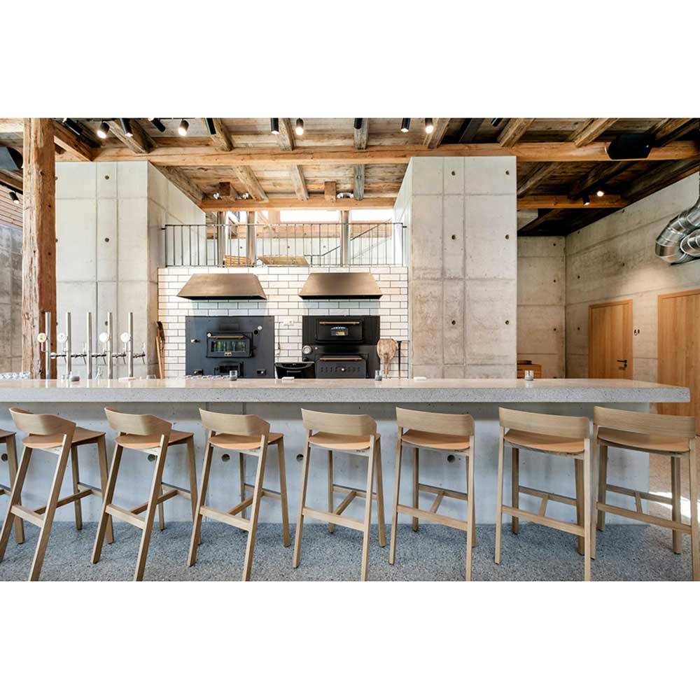 Merano Barstool - American Walnut