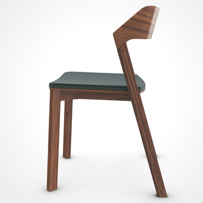 Merano Chair - Upholstered, American Walnut