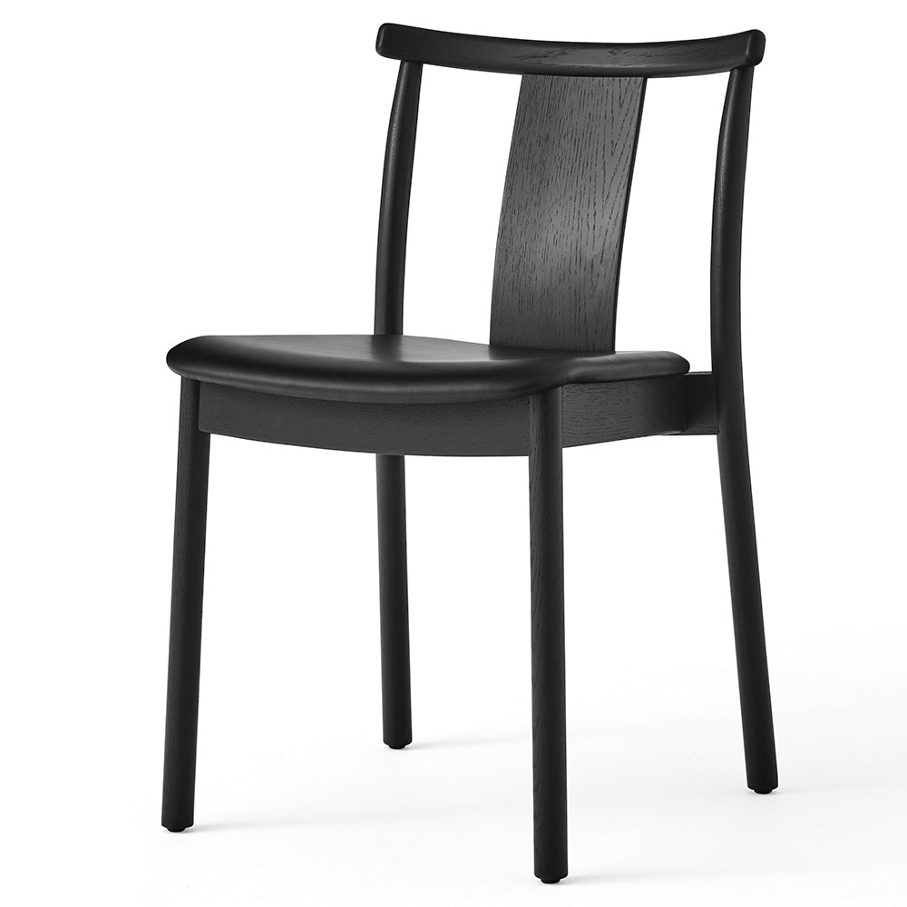 Merkur Seat Upholstered Dining Chair - Black Oak