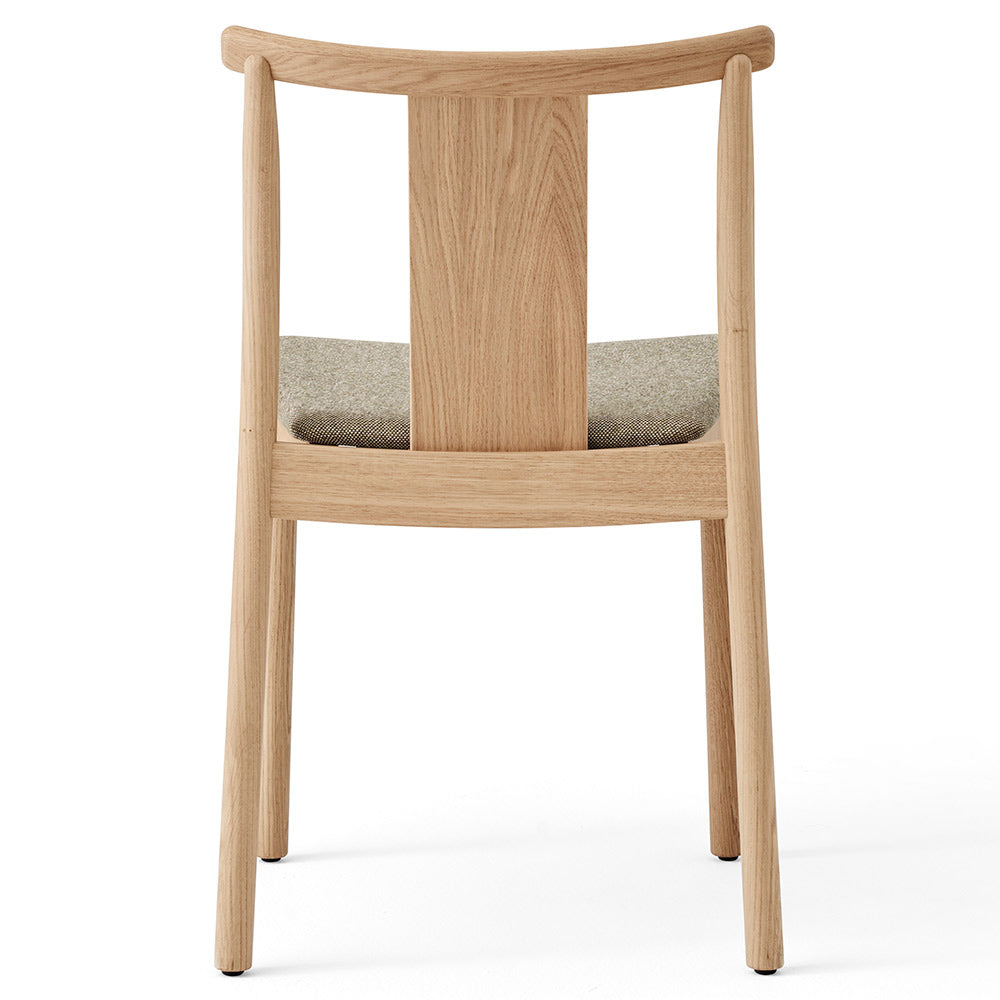 Merkur Seat Upholstered Dining Chair - Natural Oak