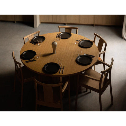 Merkur Unupholstered Dining Armchair - Black Oak