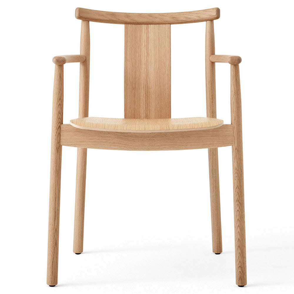 Merkur Unupholstered Dining Armchair - Natural Oak