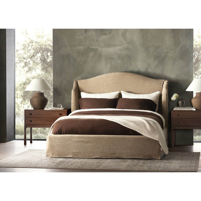 Meryl Slipcover Bed - Broadway Canvas