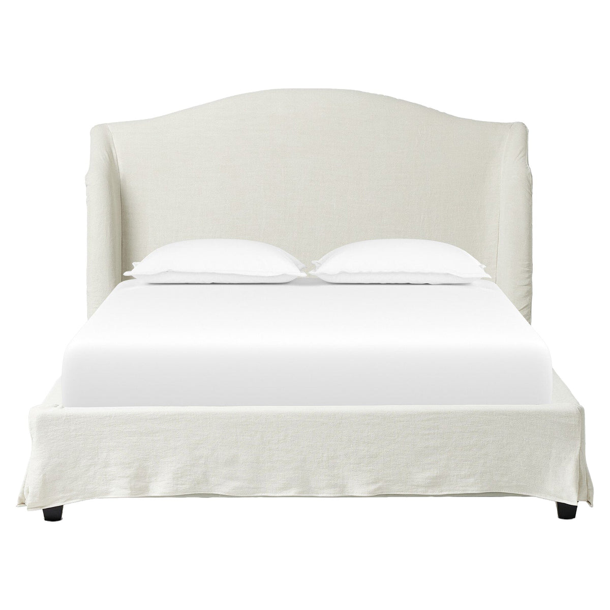 Meryl Slipcover Bed - Broadway Mist