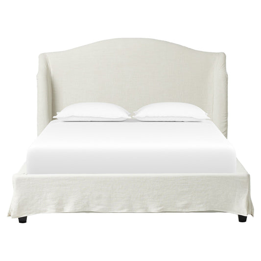 Meryl Slipcover Bed - Broadway Mist