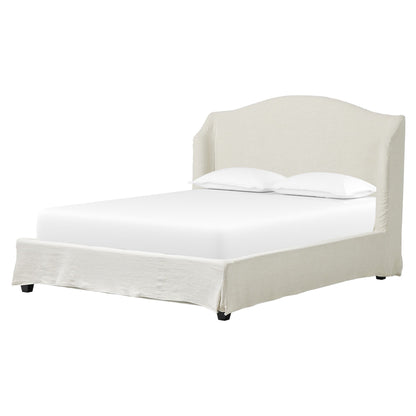 Meryl Slipcover Bed - Broadway Mist