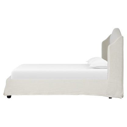 Meryl Slipcover Bed - Broadway Mist