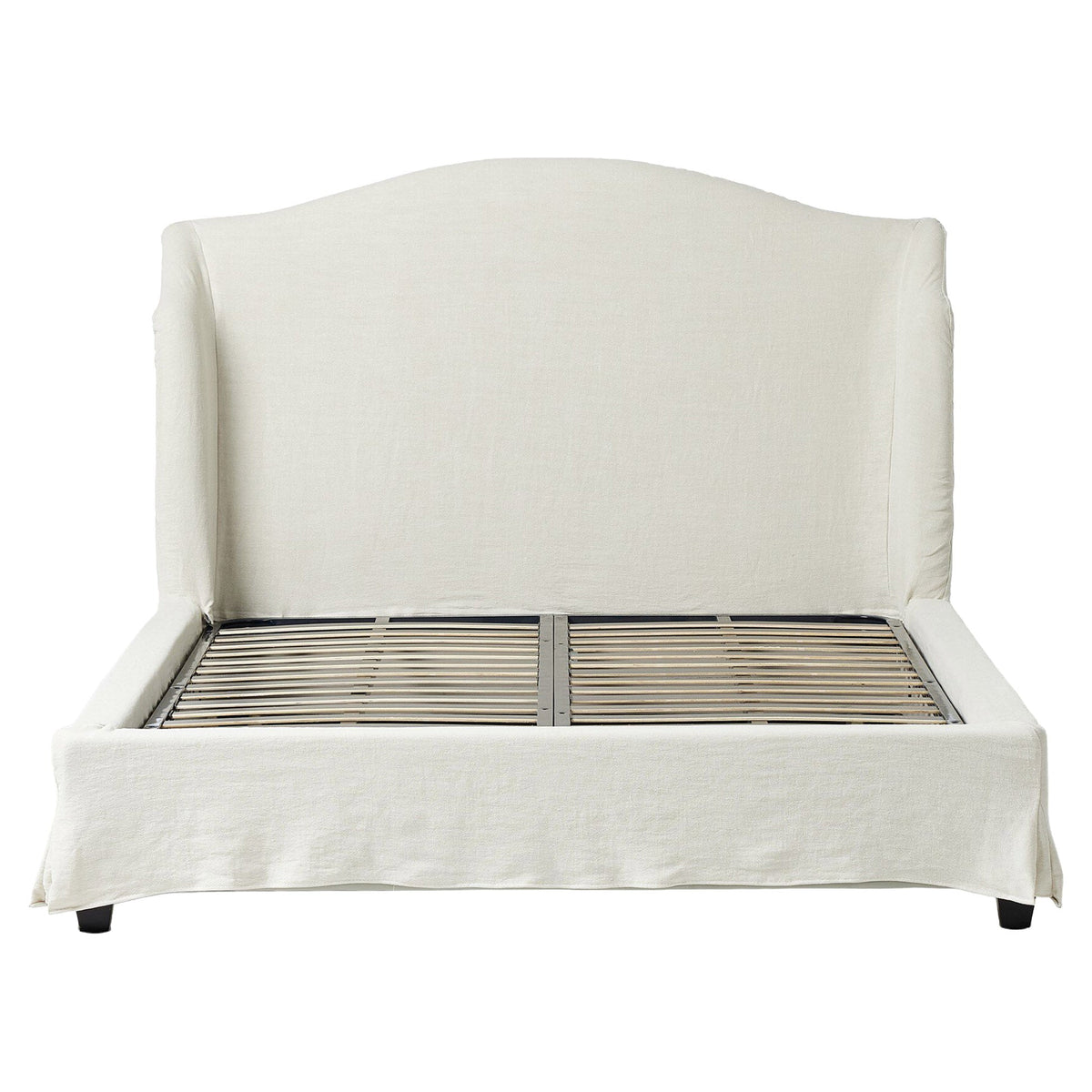 Meryl Slipcover Bed - Broadway Mist