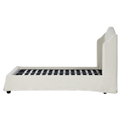 Meryl Slipcover Bed - Broadway Mist