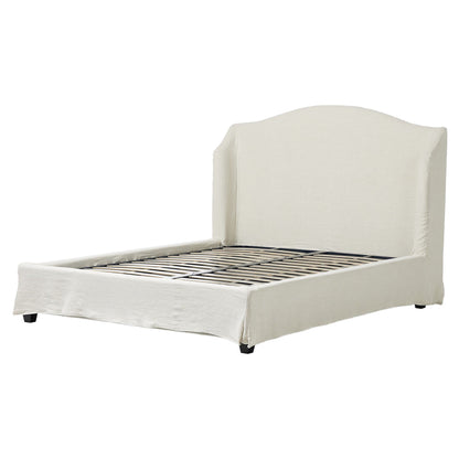 Meryl Slipcover Bed - Broadway Mist