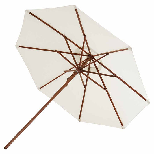 Messina Round Umbrella - Off White