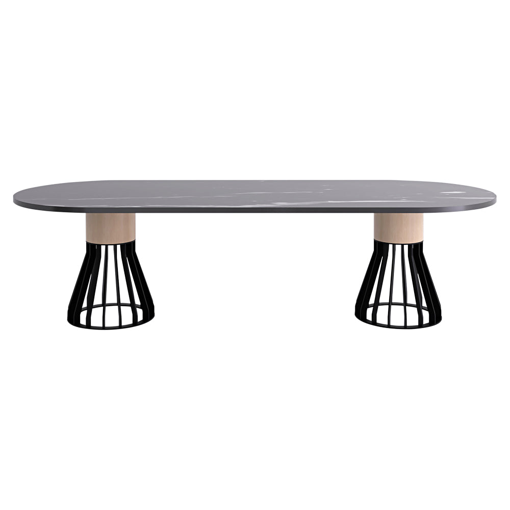 Mewoma Double Dining Table - 110"W