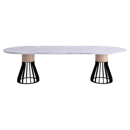 Mewoma Double Dining Table - 110"W