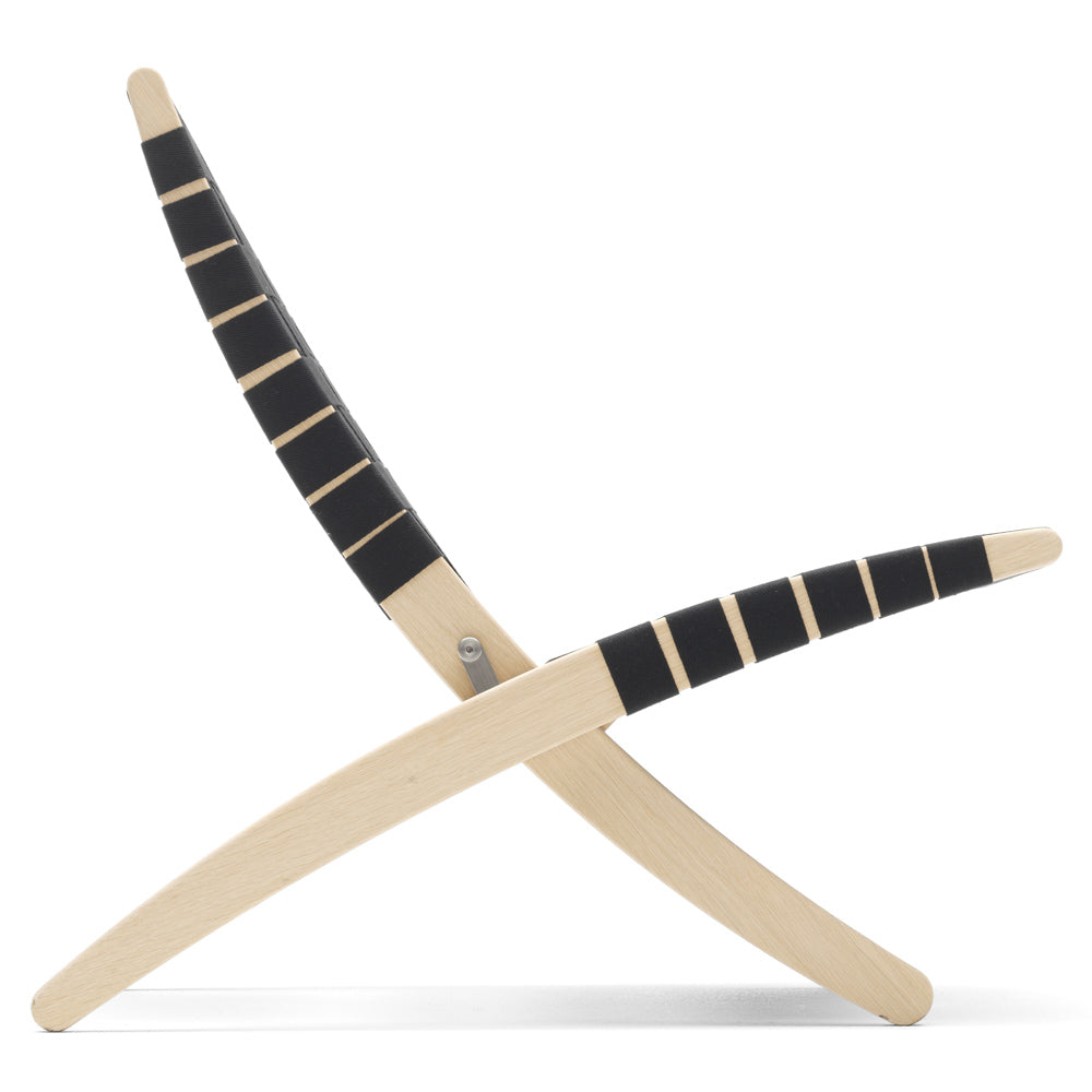 MG501 Cuba Chair - Black Cotton Webbing