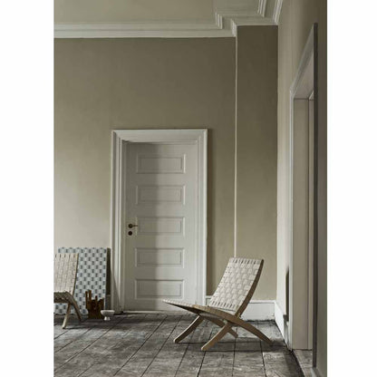 MG501 Cuba Chair - Black Cotton Webbing, Oak Black Painted
