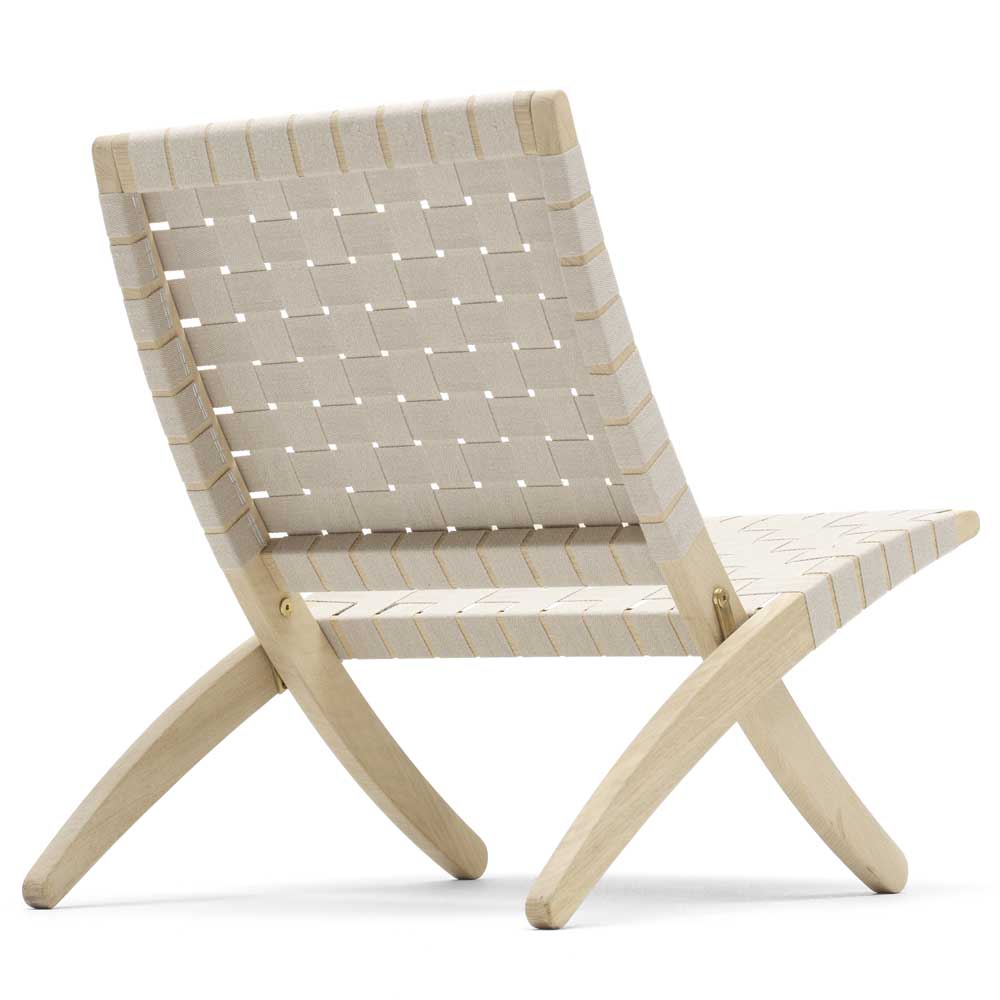 MG501 Cuba Chair - Natural Cotton Webbing