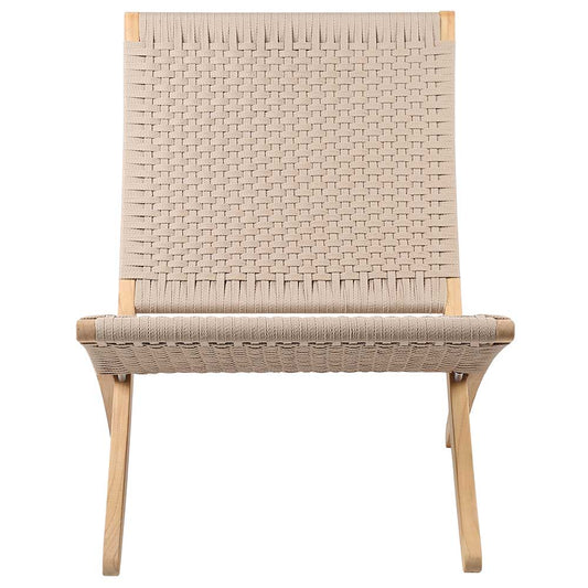 MG501 Outdoor Cuba Chair - Teak, Sesame