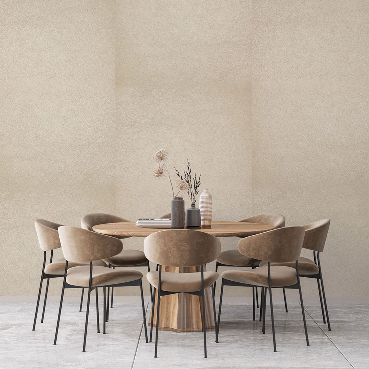 Mica Wallpaper - Light Stone Shimmer