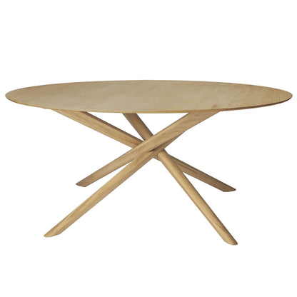 Mikado Round Dining Table - Oak
