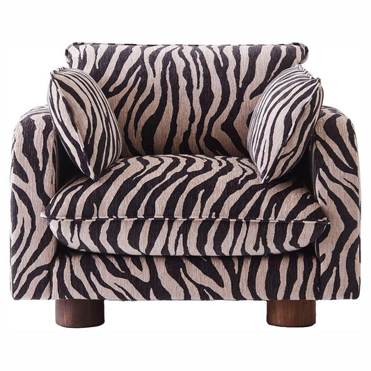 Miles Armchair - Zebra