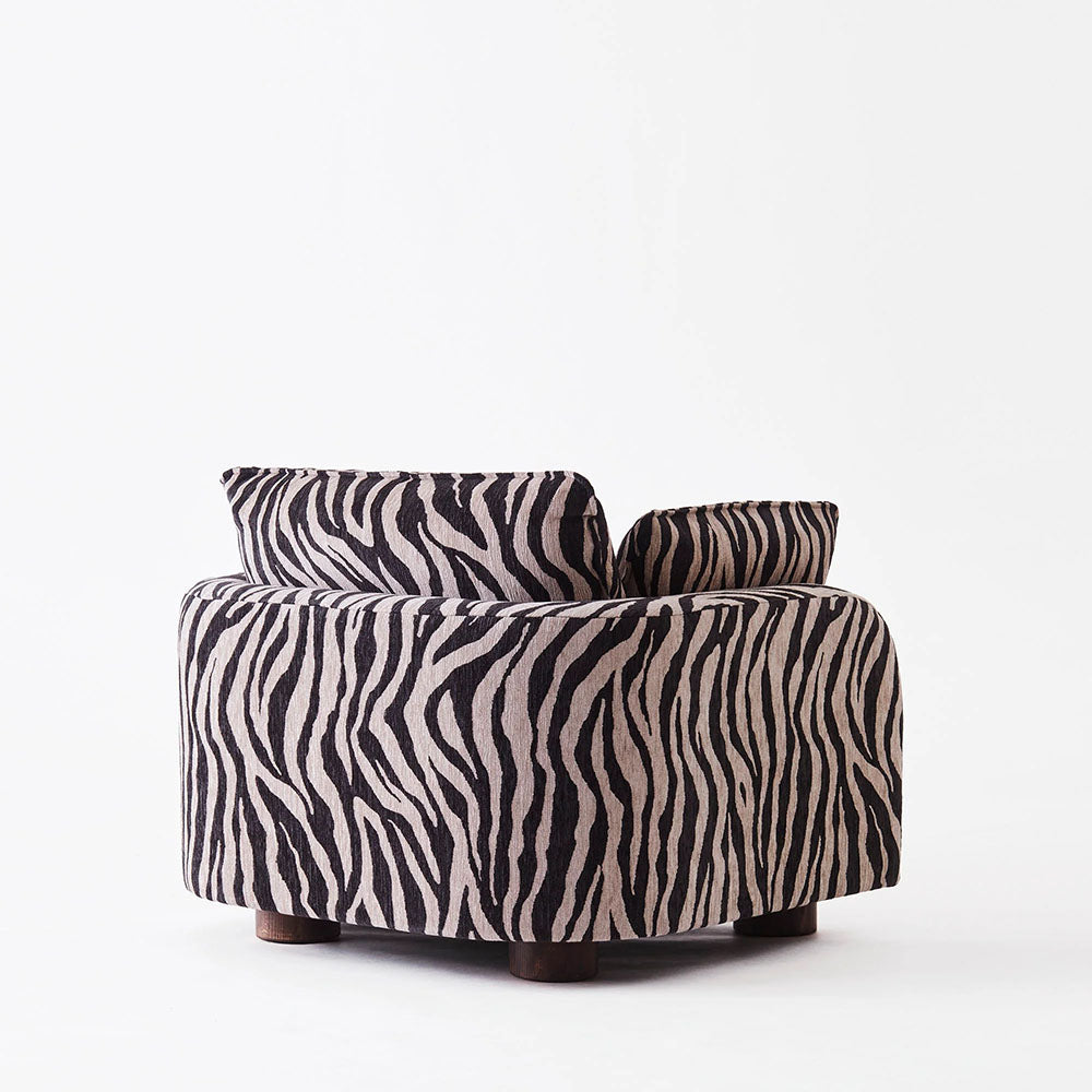 Miles Armchair - Zebra