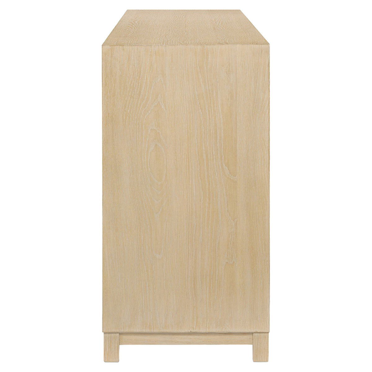 Millie 6 Drawer Dresser - Bleached Oak Veneer