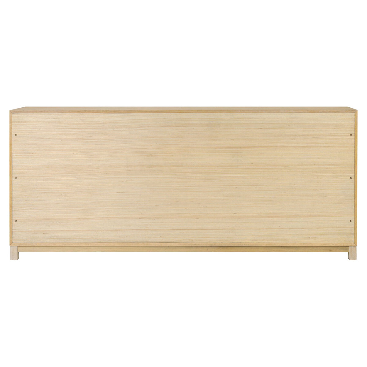 Millie 6 Drawer Dresser - Bleached Oak Veneer
