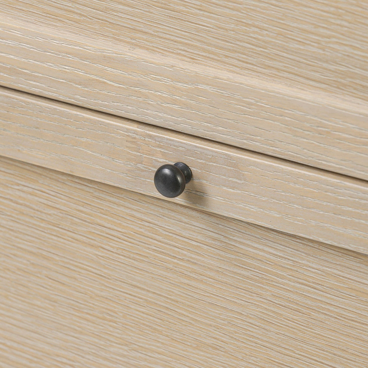 Millie 6 Drawer Dresser - Bleached Oak Veneer