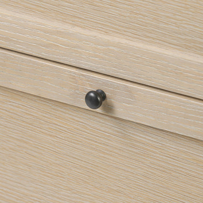 Millie 6 Drawer Dresser - Bleached Oak Veneer