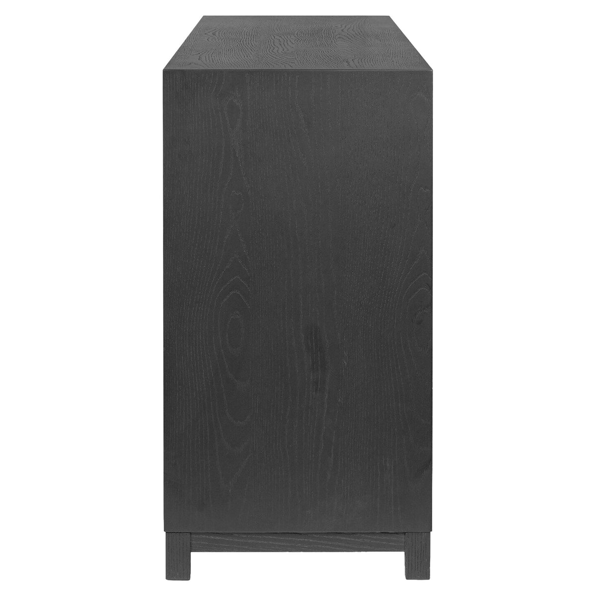 Millie 6 Drawer Dresser - Drifted Matte Black Veneer