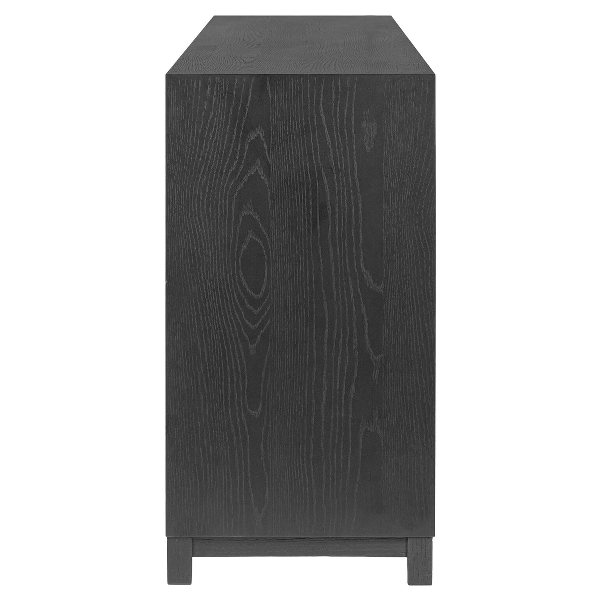 Millie 9 Drawer Dresser - Drifted Matte Black Veneer